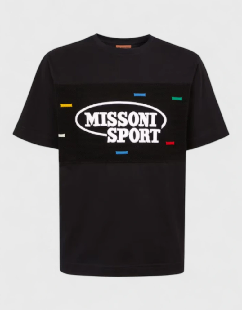Sport Logo T-Shirt Black