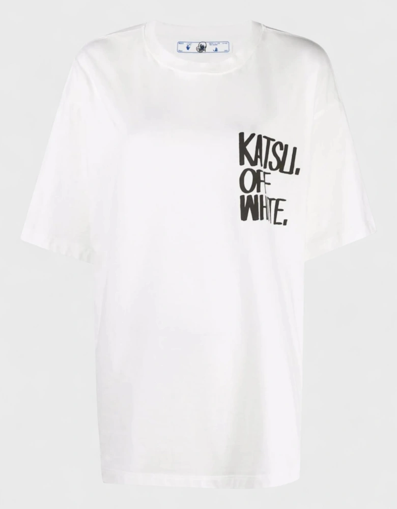 Katsu Graffiti T-Shirt White
