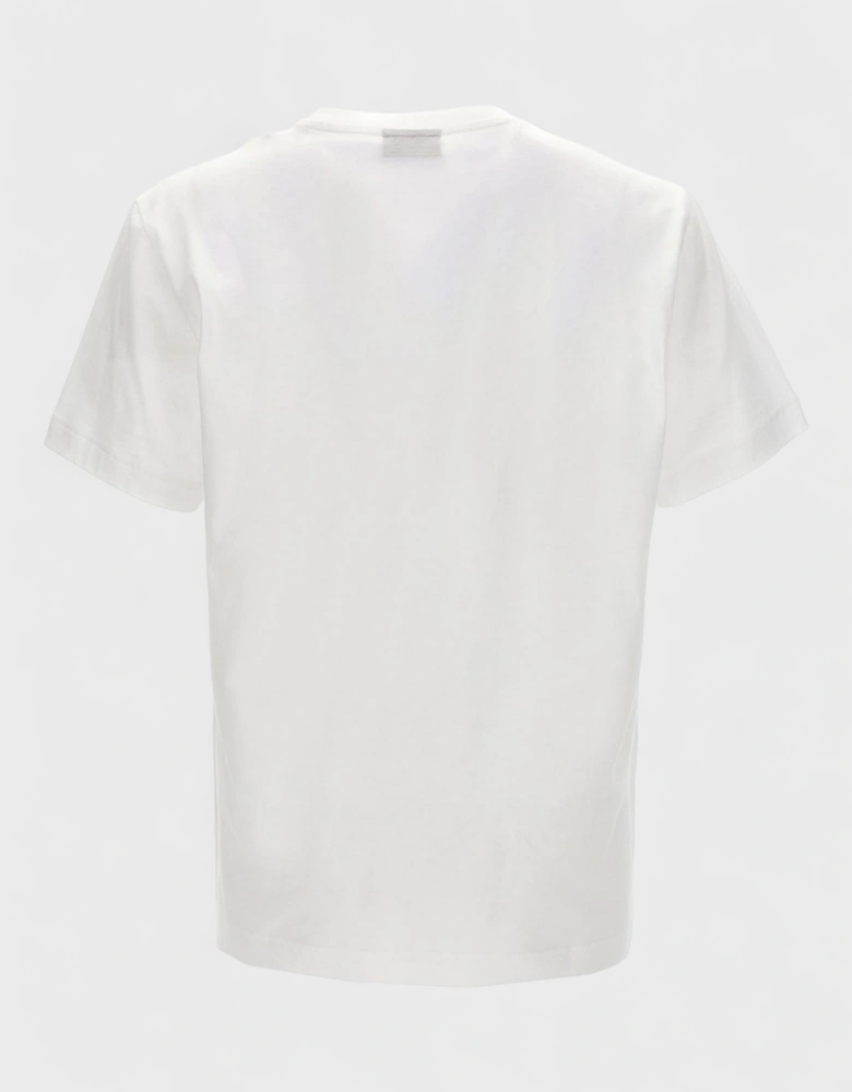 Logo Embroidered T-Shirt White
