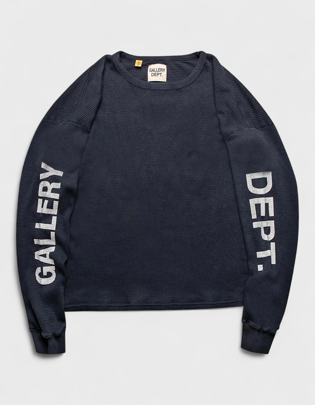 Gallery Dept. Thermal Long Sleeve T-Shirt Black