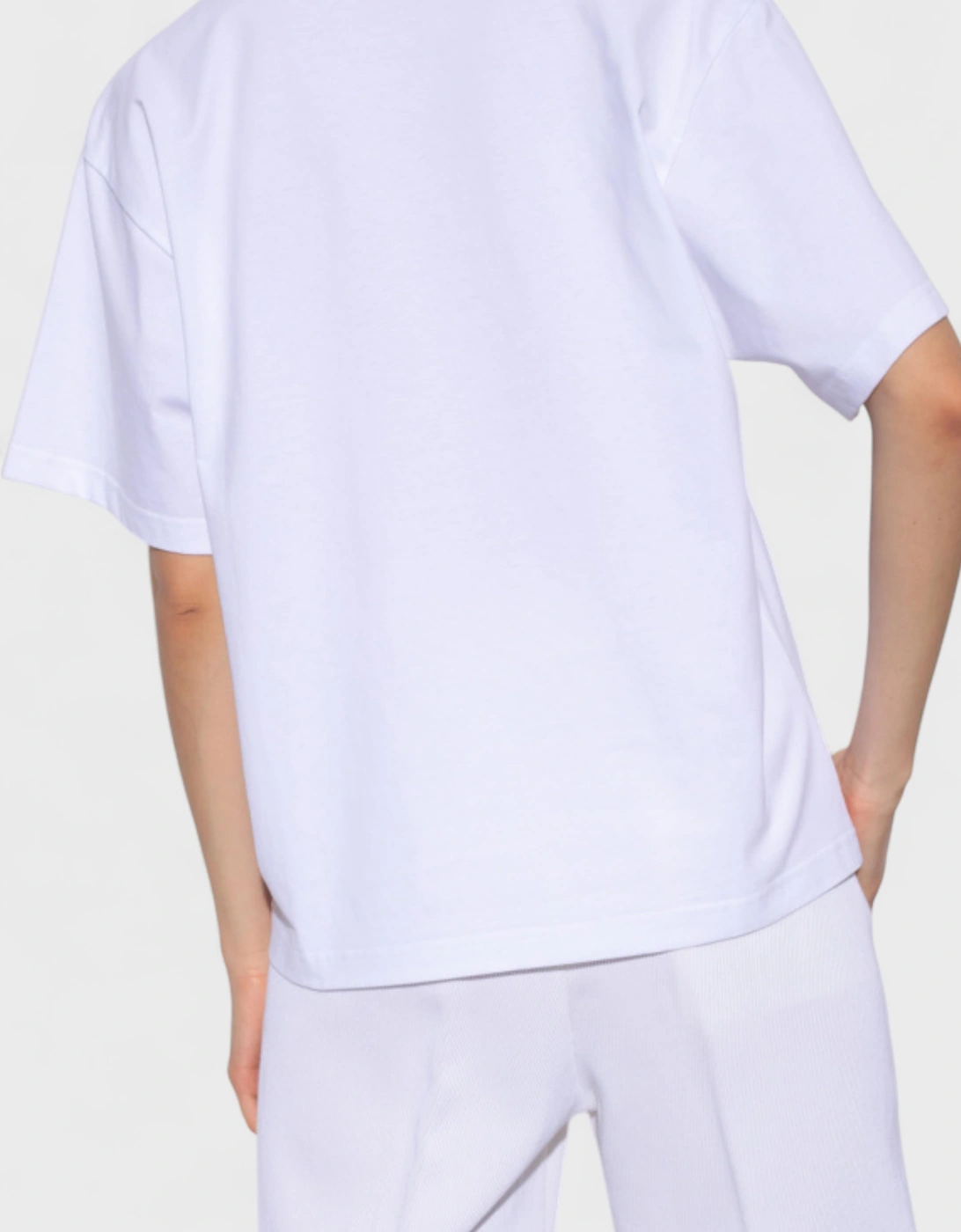 Le T-Shirt Succo Print Orange Juice White