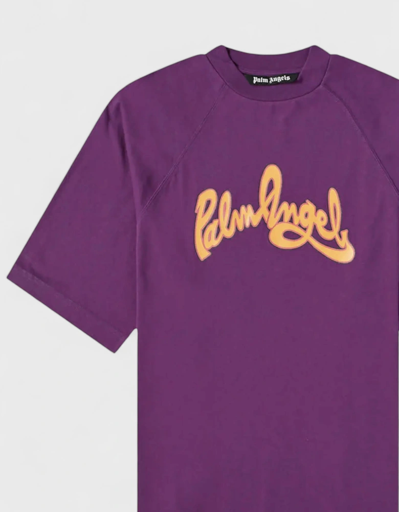 Seasonal Logo Raglan Over Tee Purple