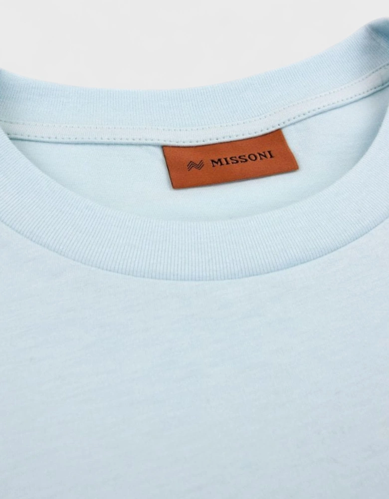 Crewneck Logo T-Shirt Blue
