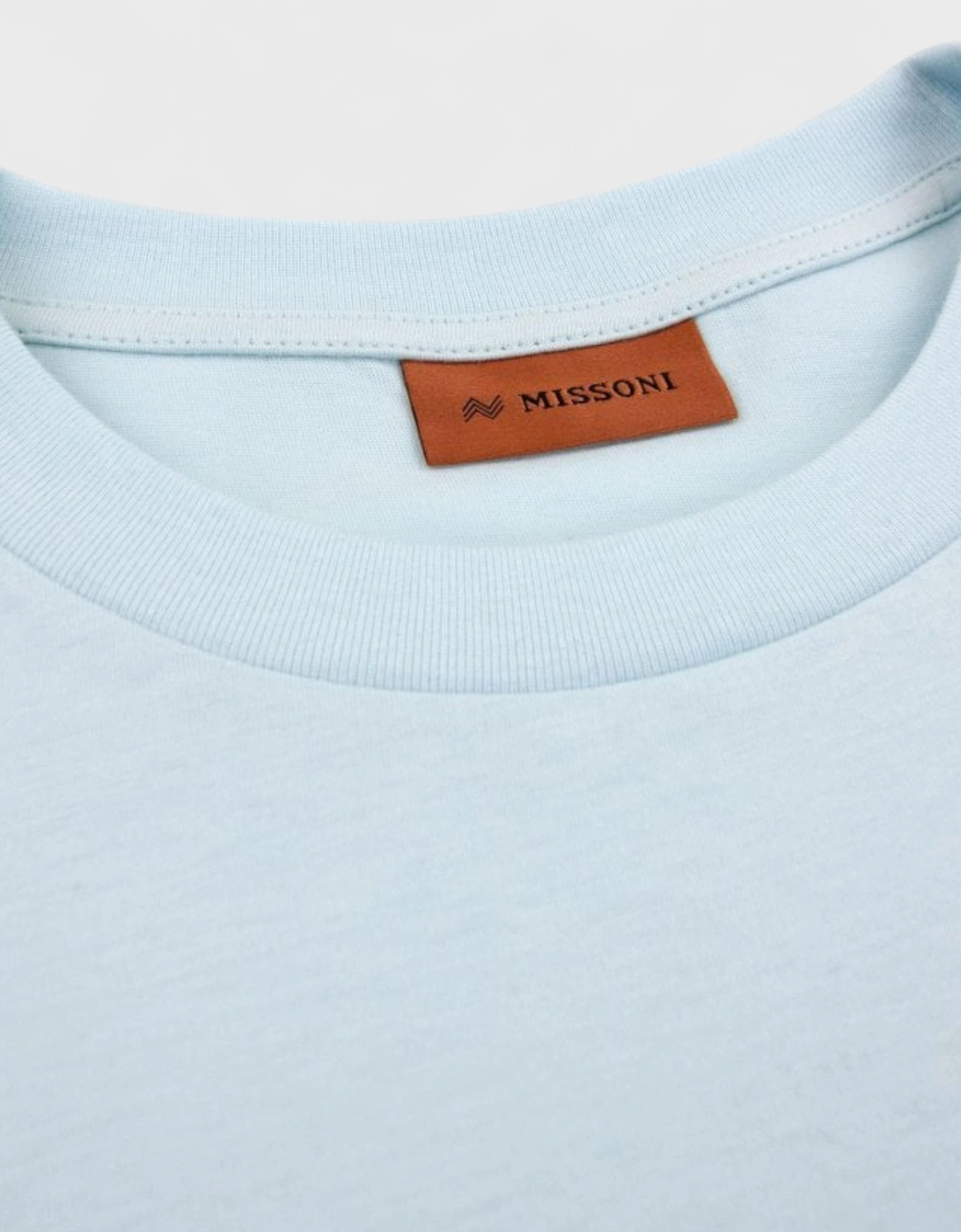 Crewneck Logo T-Shirt Blue