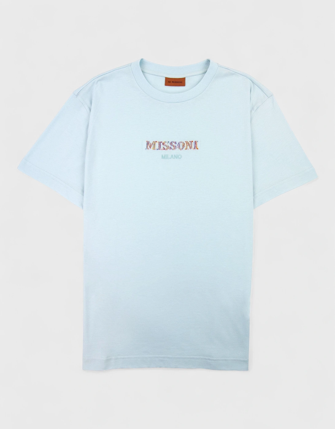 Crewneck Logo T-Shirt Blue, 5 of 4