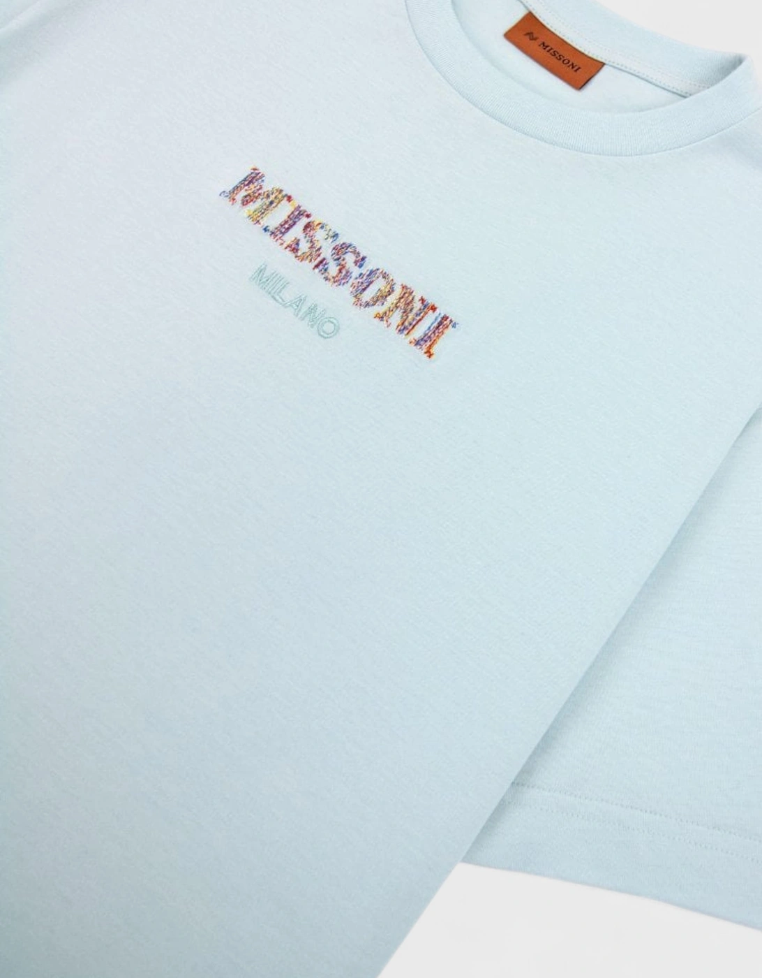 Crewneck Logo T-Shirt Blue