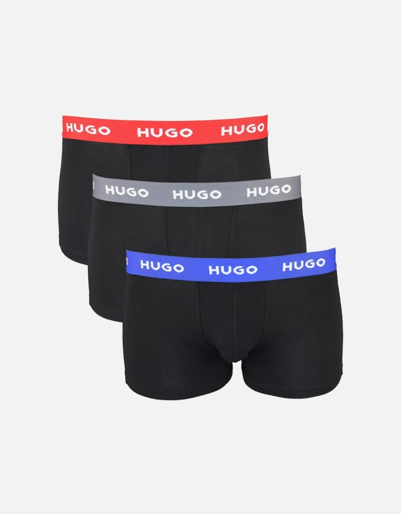 Hugo 3-Pack Boxer Trunks, Mutlicolour