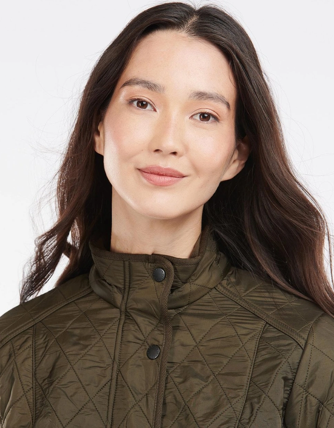Cavalry Womens Polarquilt Jacket - Dark Olive