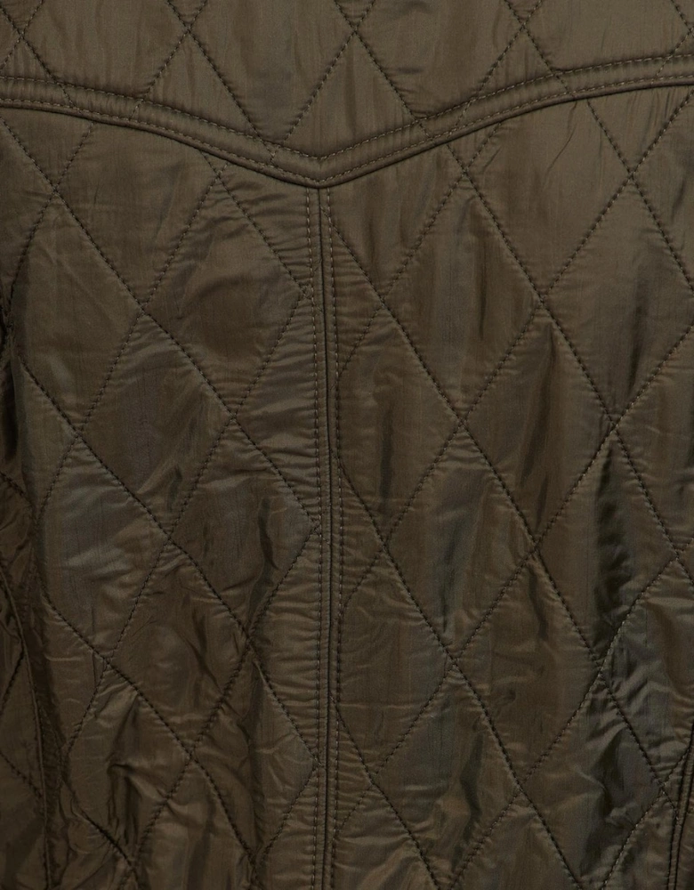 Cavalry Womens Polarquilt Jacket - Dark Olive