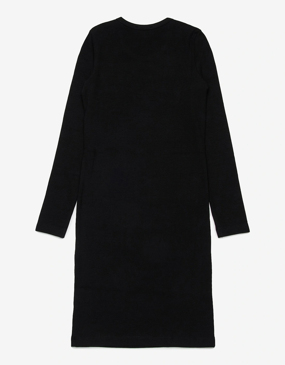 Girls Logo Sweater Dress in Black