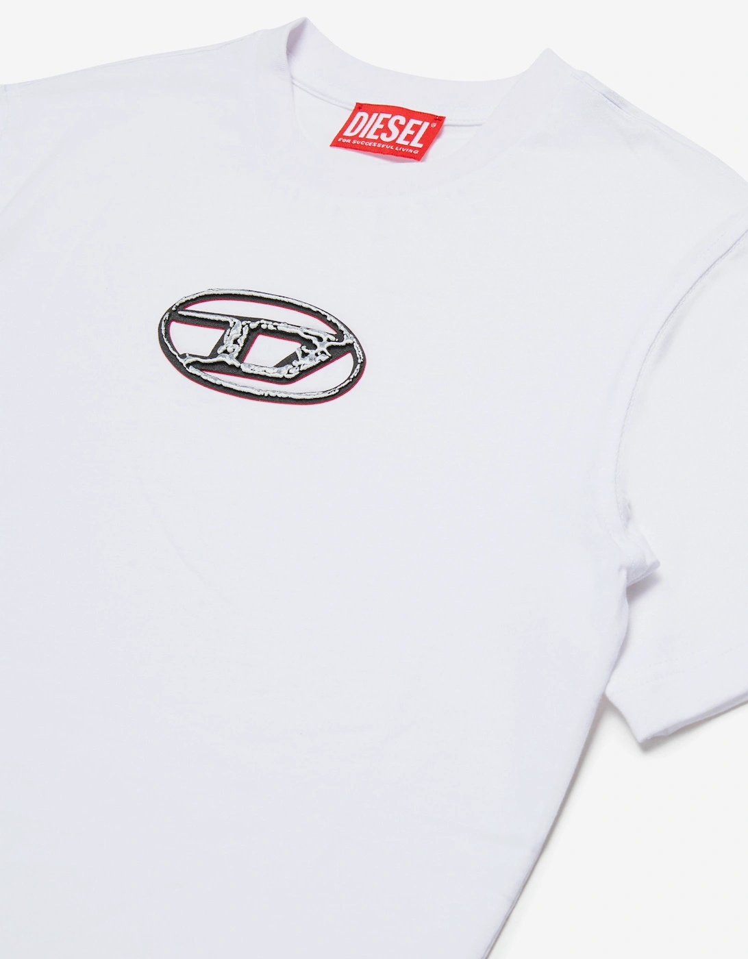 Boys Logo T-Shirt in White