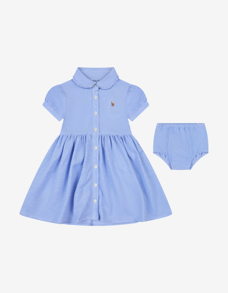 Baby Girls Cotton Oxford Dress