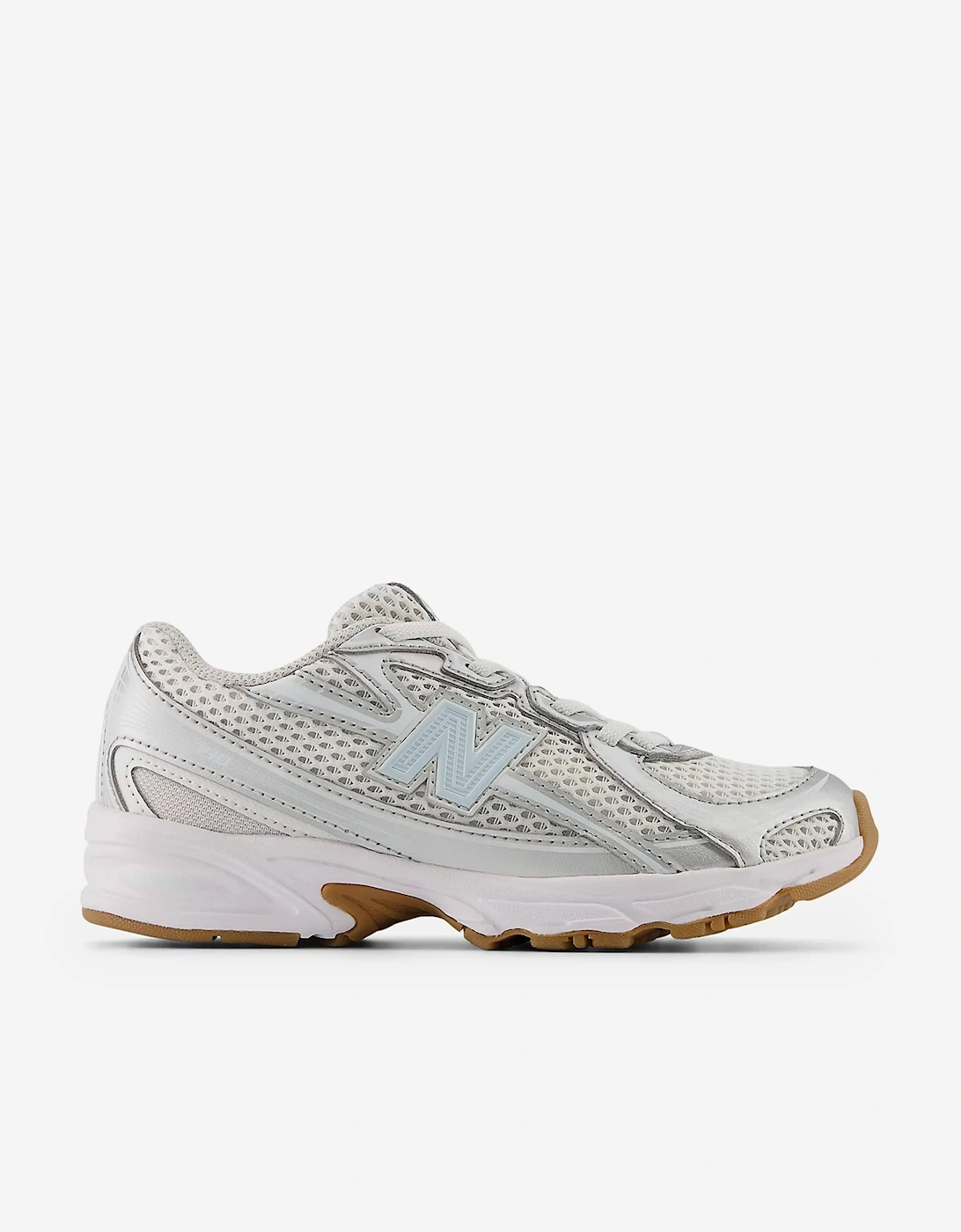 Boy's New Balance Kids 740 Trainers in Silver - Size: EU 24 uk 7 - us 7.5