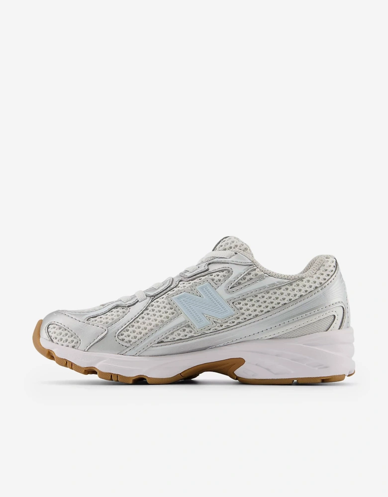 Kids 740 Trainers in Silver