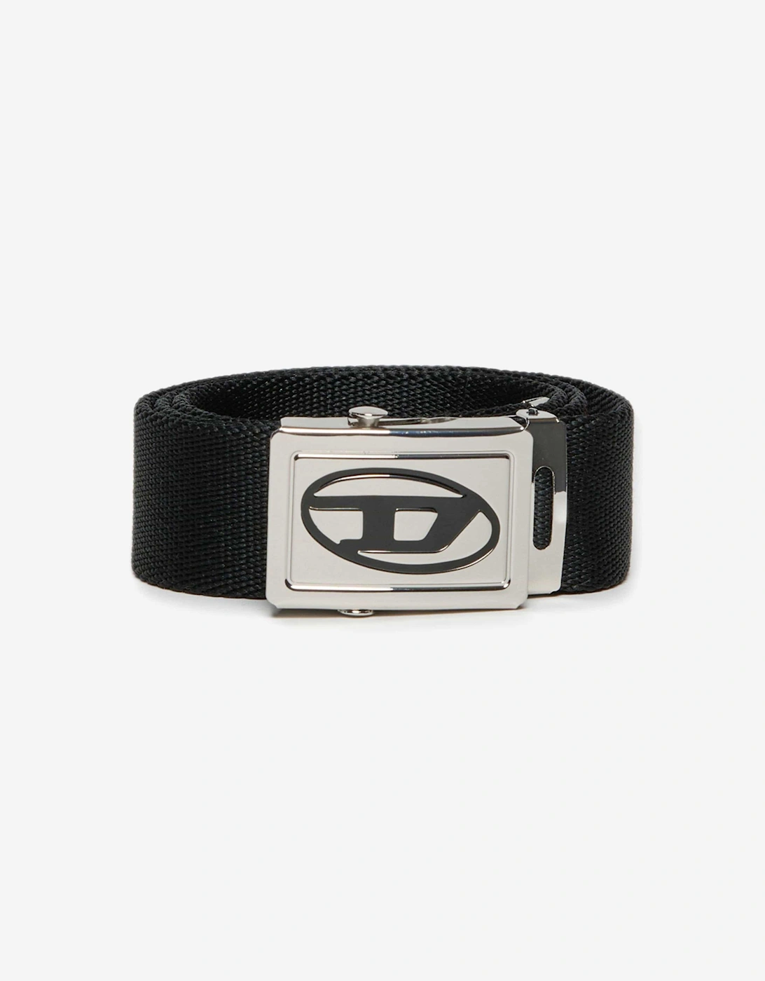 Boys Oval D Buckle Belt in Black, 5 of 4