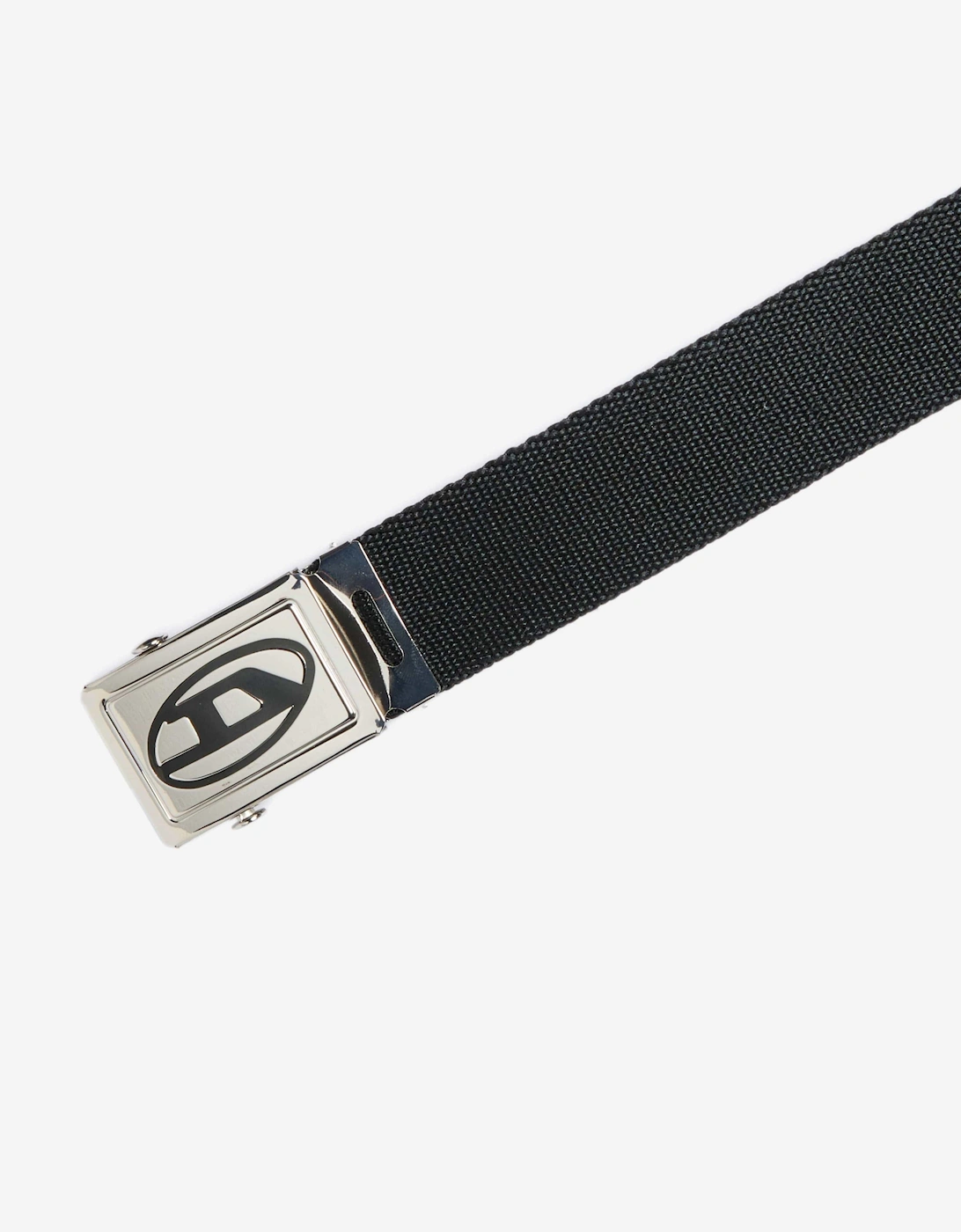 Boys Oval D Buckle Belt in Black