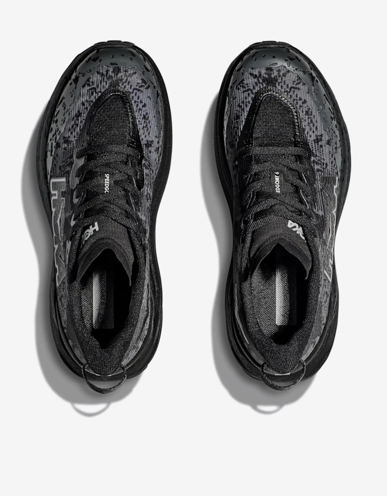 Kids Speedgoat 6 Trainers in Black