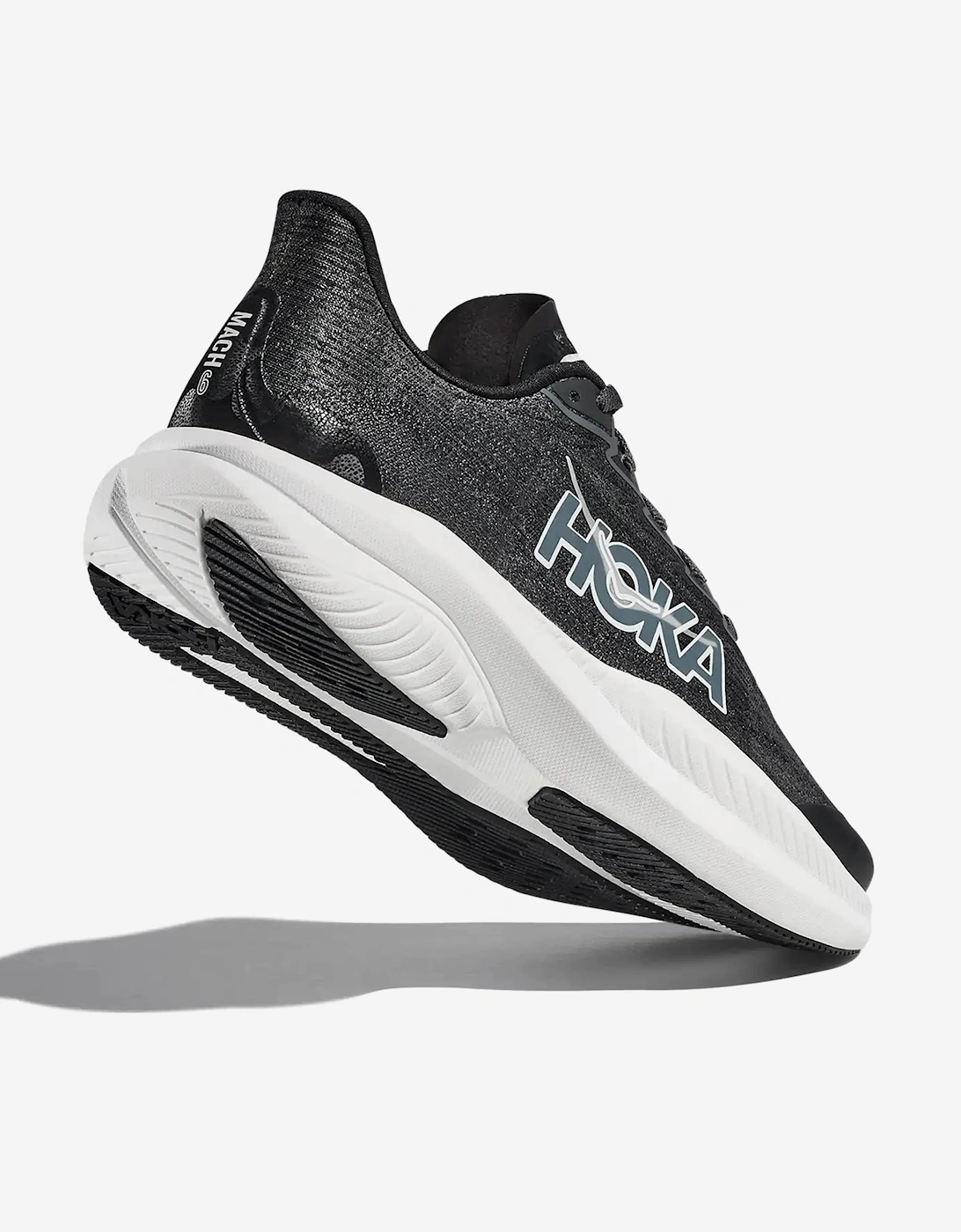 Kids Mach 6 Trainers in Black