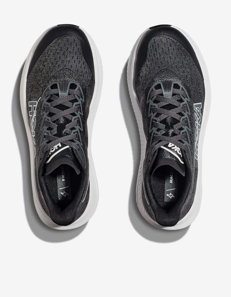 Kids Mach 6 Trainers in Black