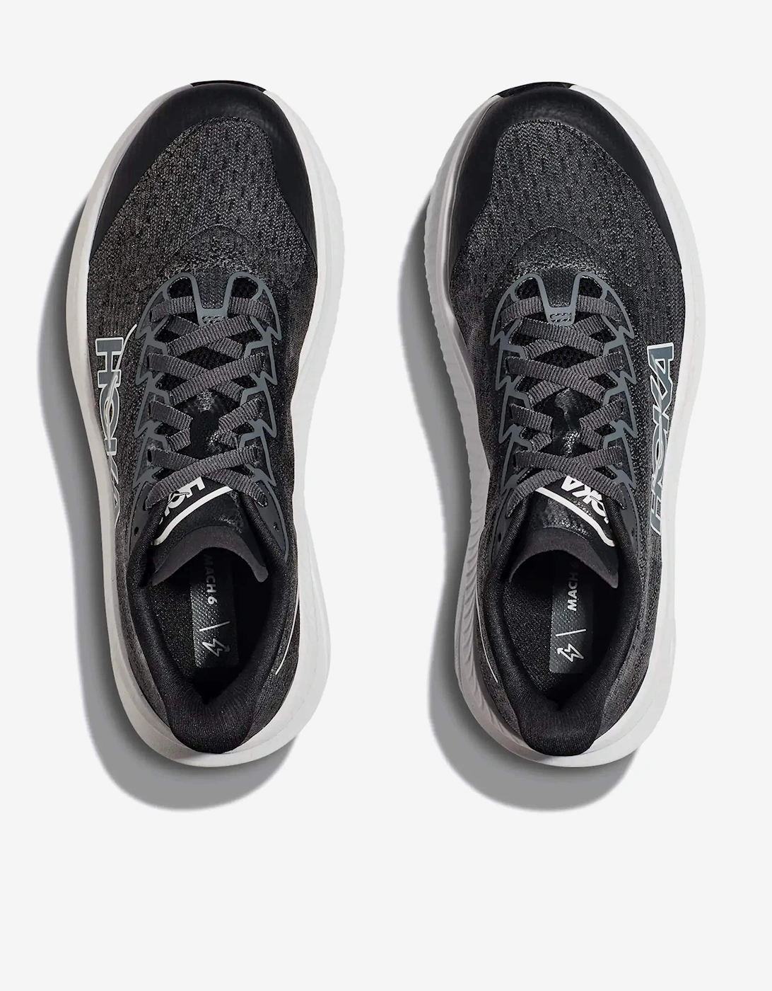 Kids Mach 6 Trainers in Black