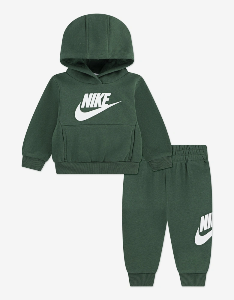 Kids Club Fleece Tracksuit in Green