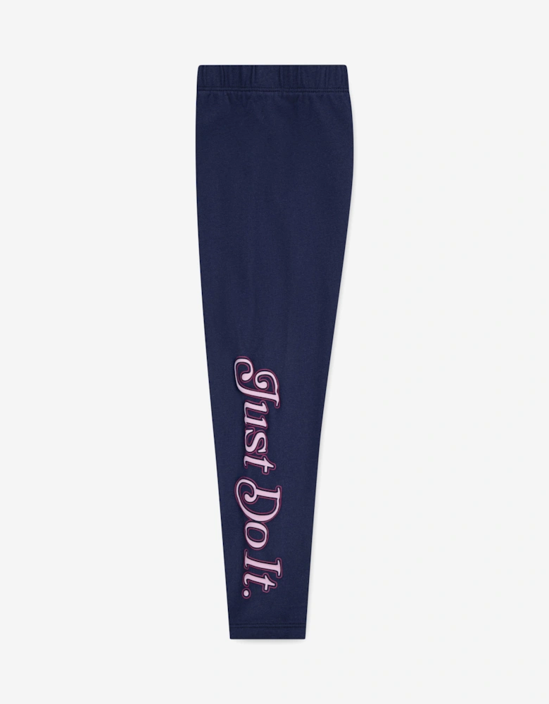 Girls Varsity Prep Legging Set in Pink