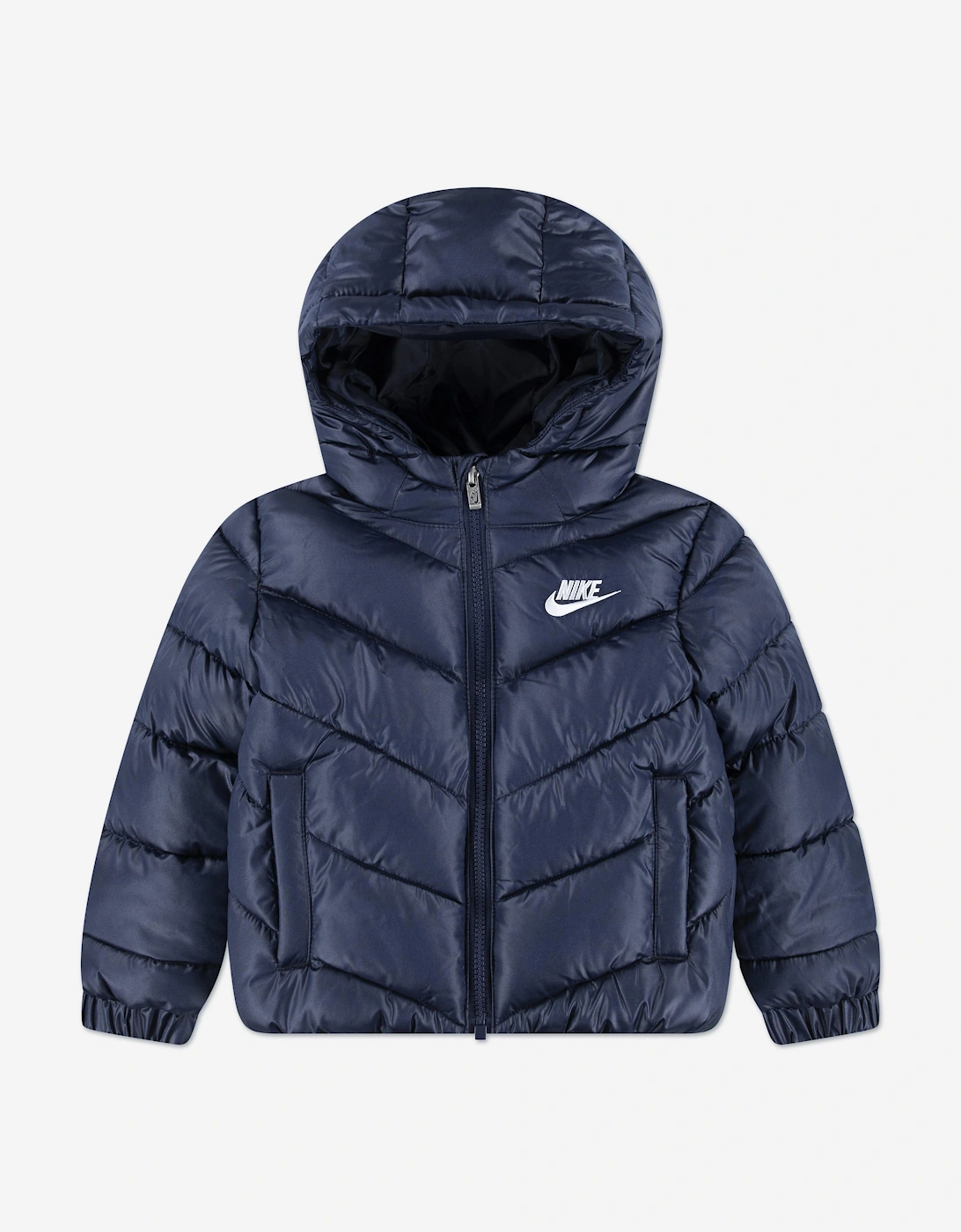 Girl's Nike Kids NSW ADP Puffer Jacket in Navy - Size: 6 years/7 years