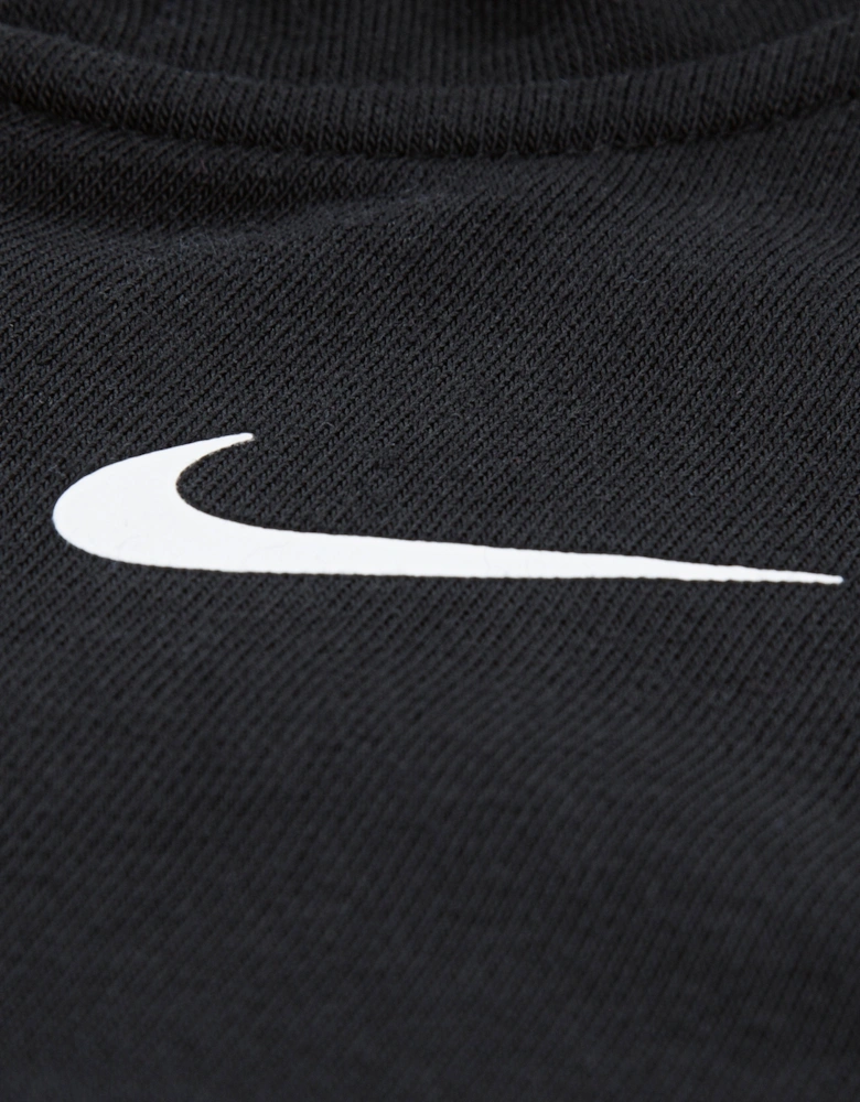 Girls NP Essentials Zip Up Top in Black