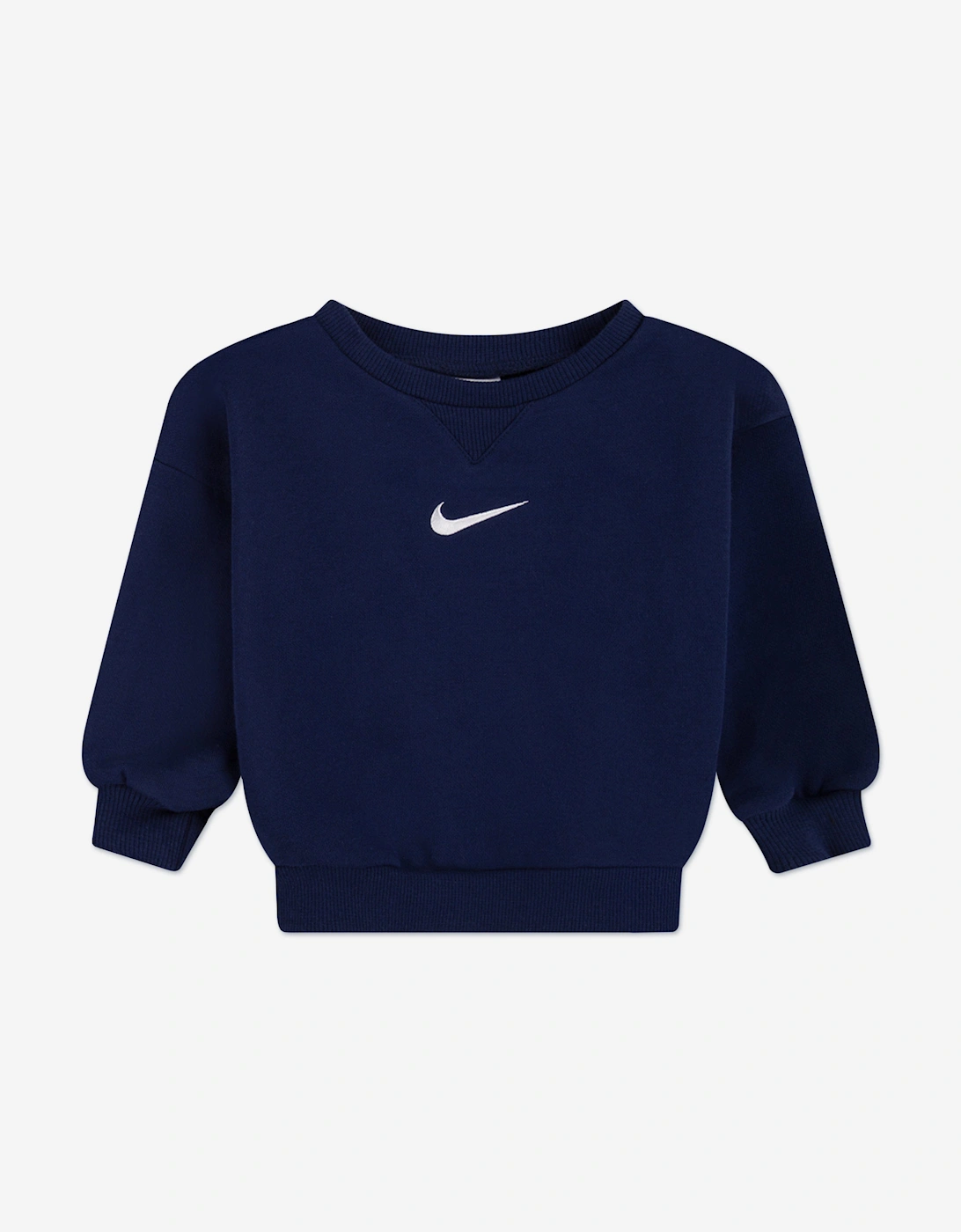 Kids Essential Fleece Tracksuit in Navy