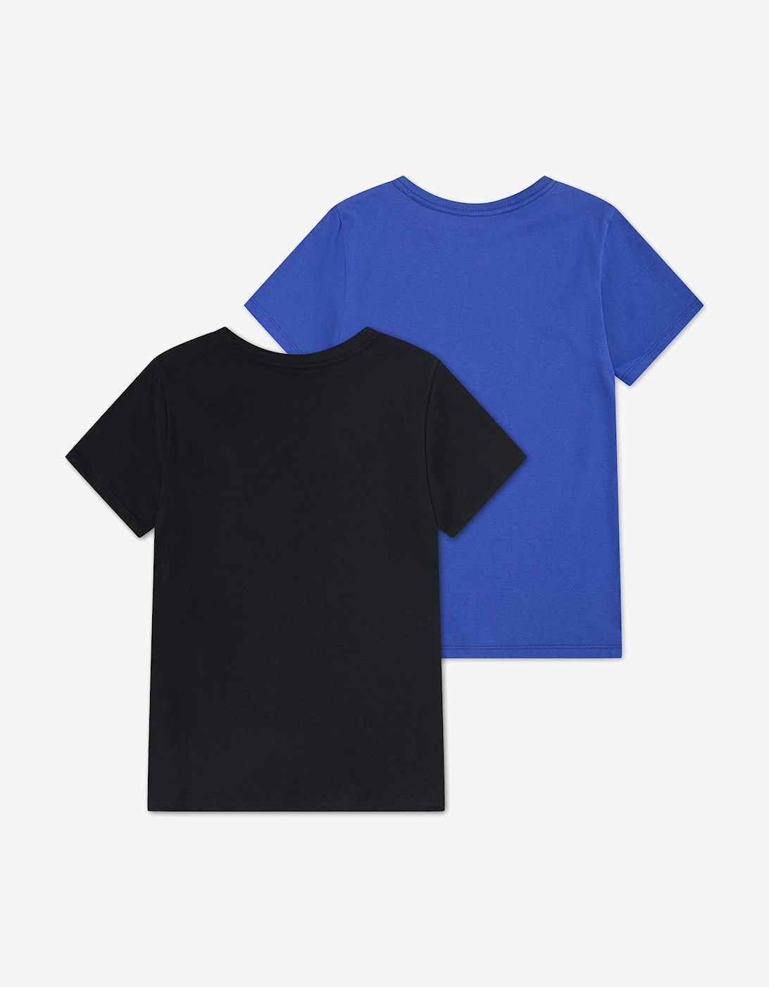 Kids 2 Pack Crew T-Shirt Set in Blue