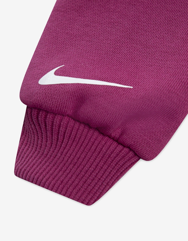 Girls Essentials AOP Trouser Set in Purple