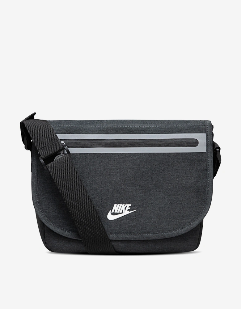 Kids Futura Messenger Lunch Bag in Black (27.5cm)