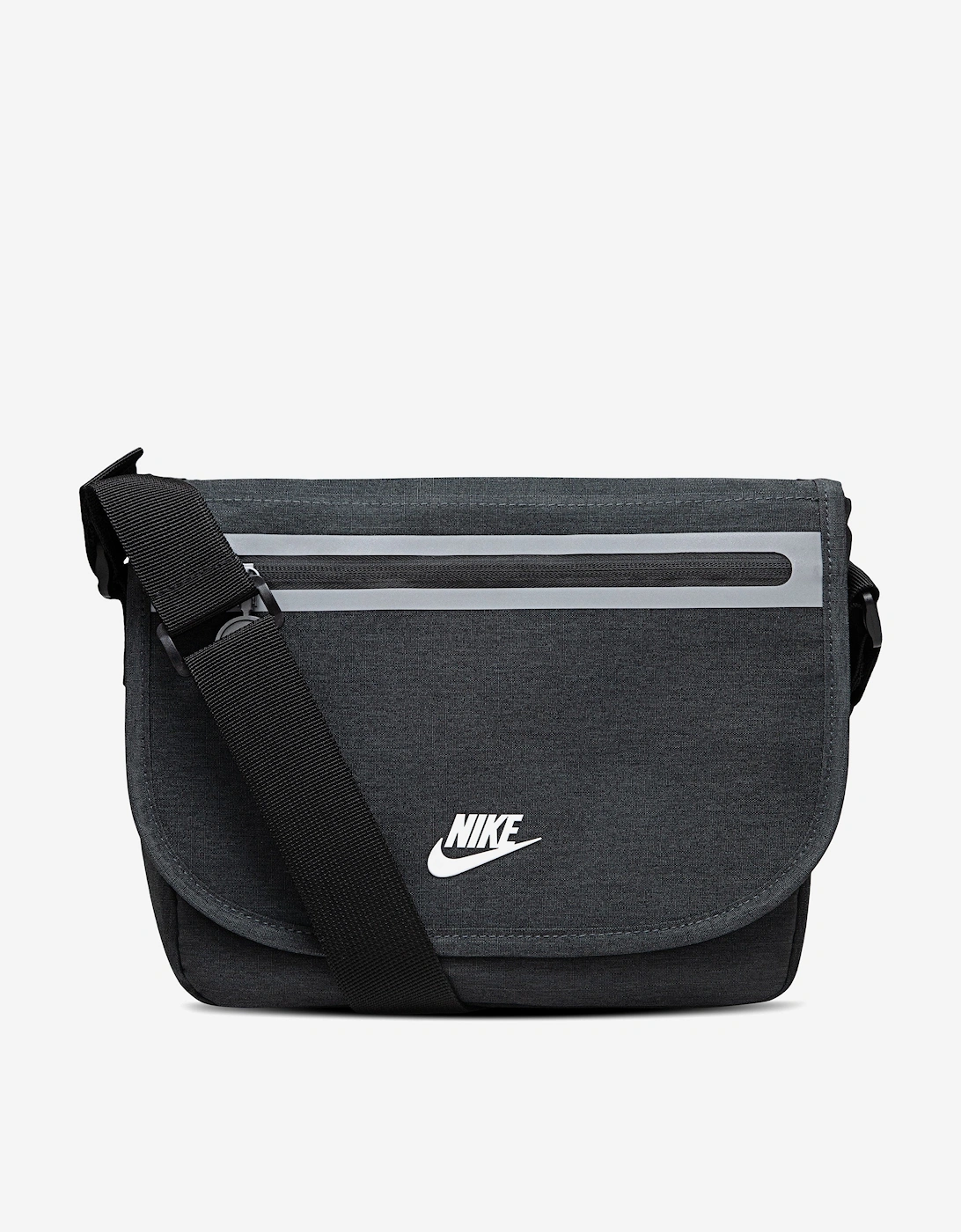 Kids Futura Messenger Lunch Bag in Black (27.5cm), 5 of 4