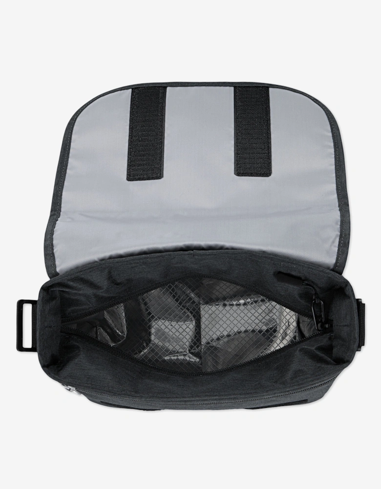 Kids Futura Messenger Lunch Bag in Black (27.5cm)