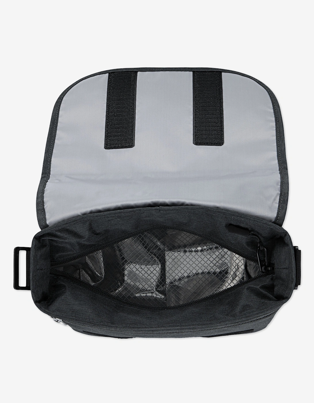 Kids Futura Messenger Lunch Bag in Black (27.5cm)