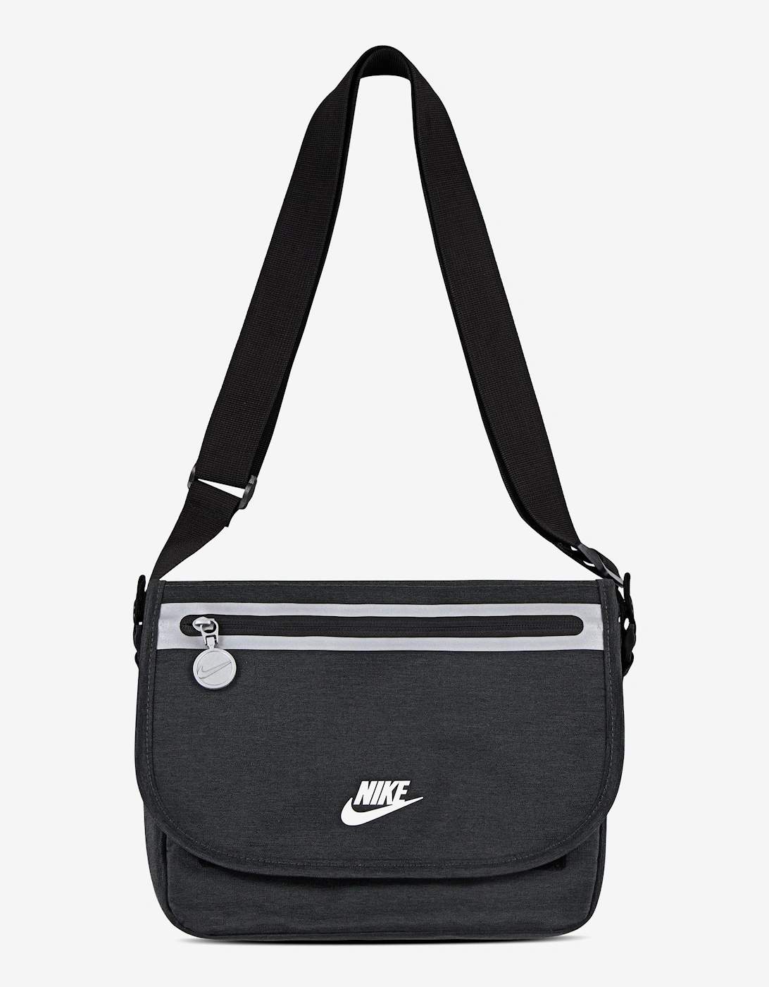 Kids Futura Messenger Lunch Bag in Black (27.5cm)