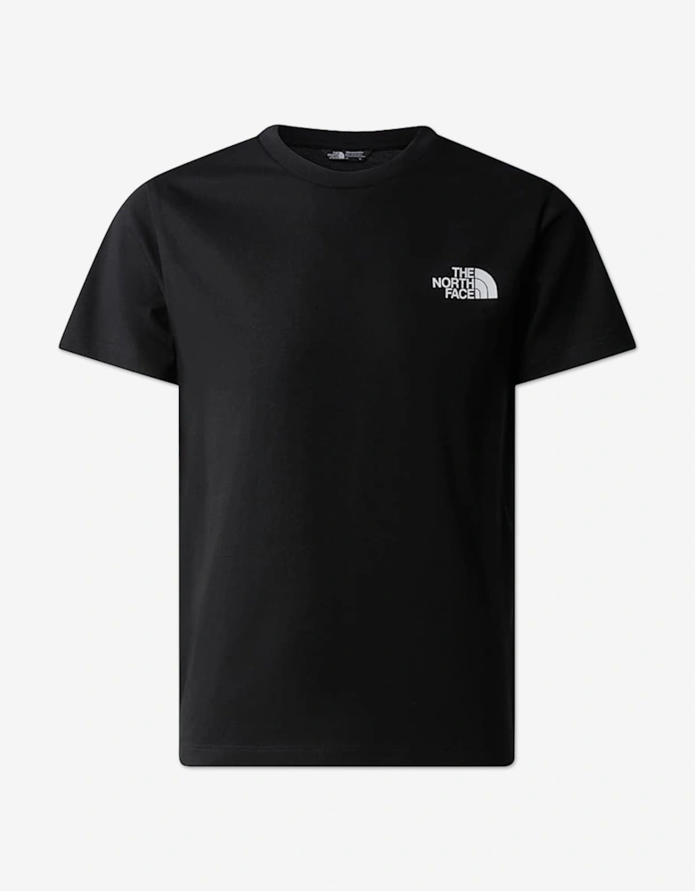Kids Simple Dome T-Shirt in Black