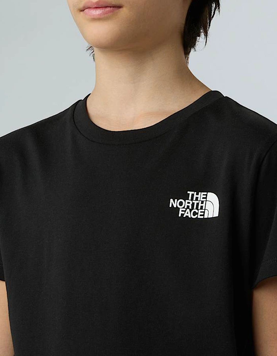 Kids Simple Dome T-Shirt in Black