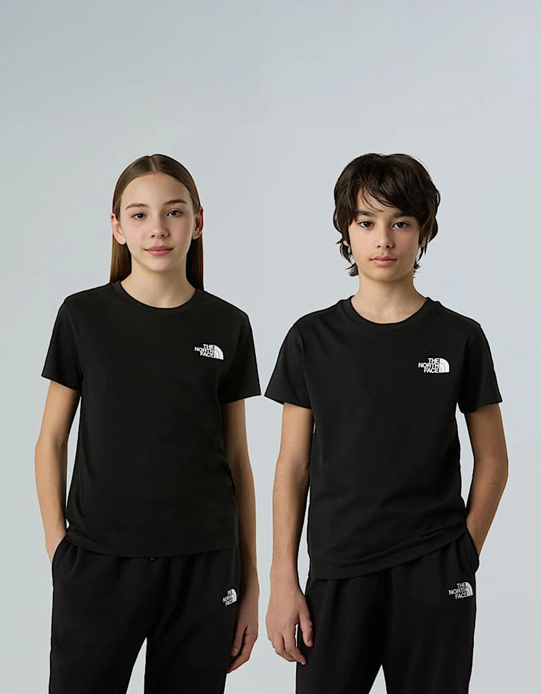Kids Simple Dome T-Shirt in Black