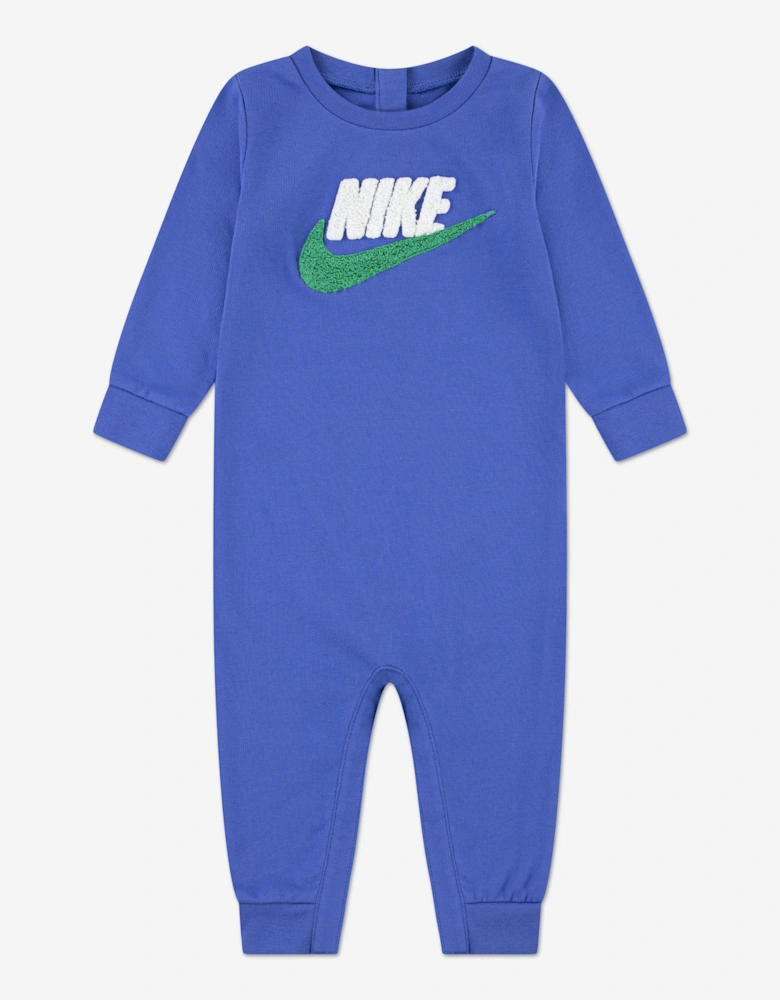 Baby Club Chenille Coverall in Blue