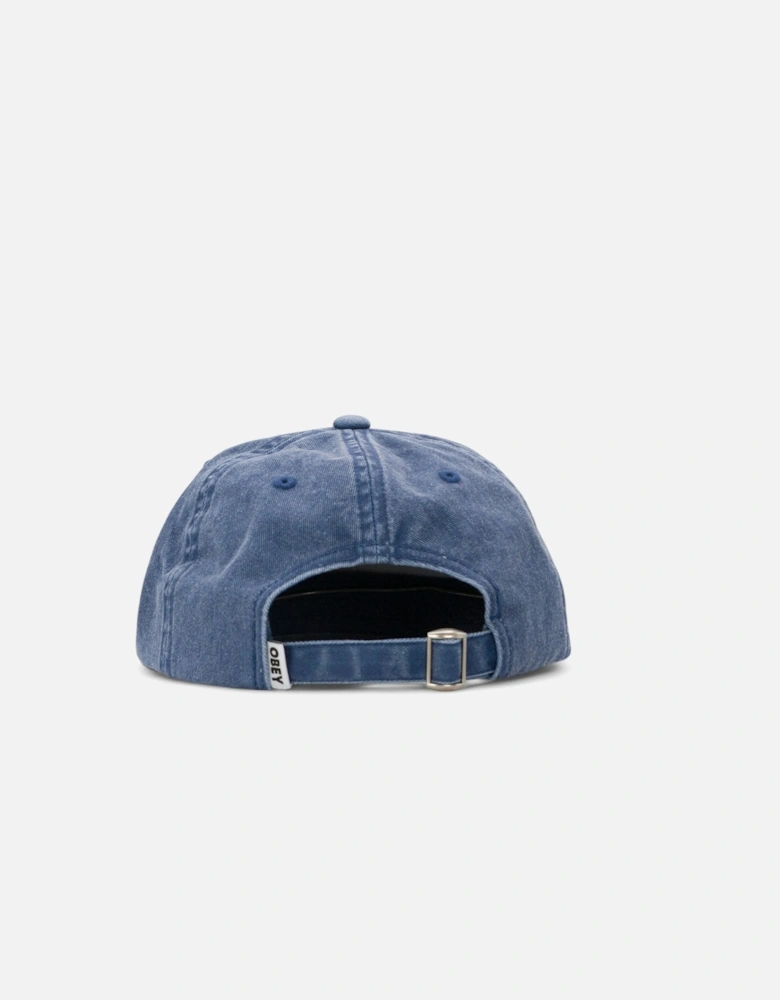 Pigment Bold 6 Panel Snapback Cap - Pigment Navy