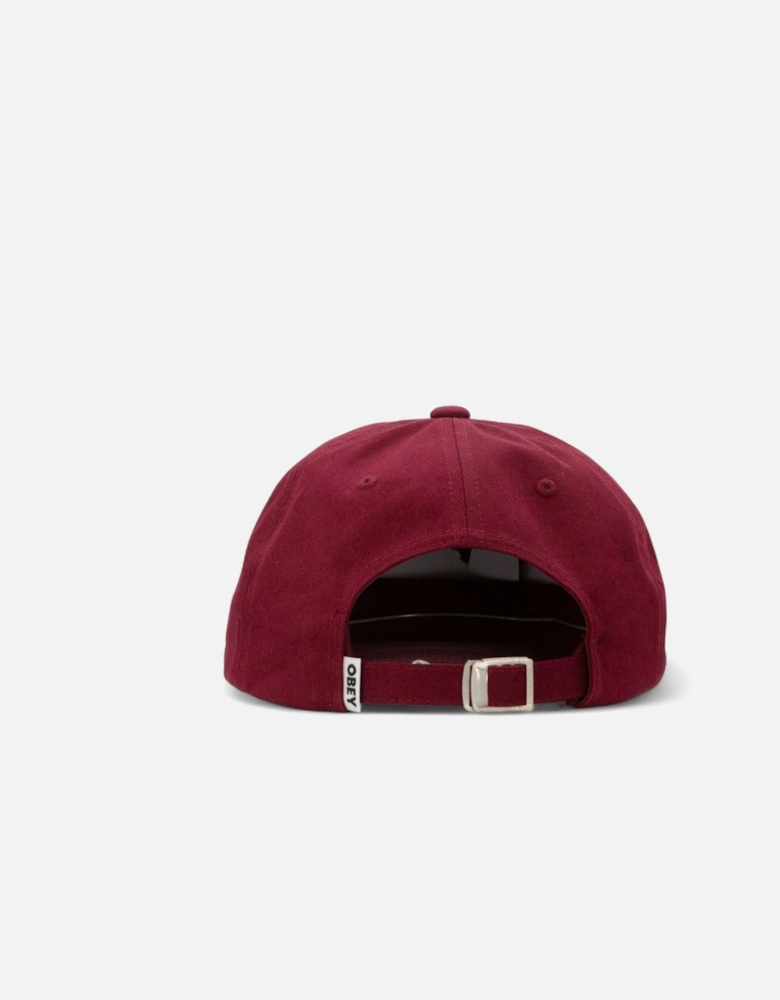 Bold Curve 6 Panel Strapback Cap - Port