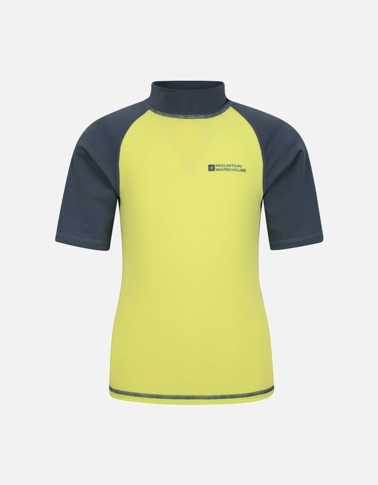 Childrens/Kids Sun Protective Short-Sleeved Swim Vest