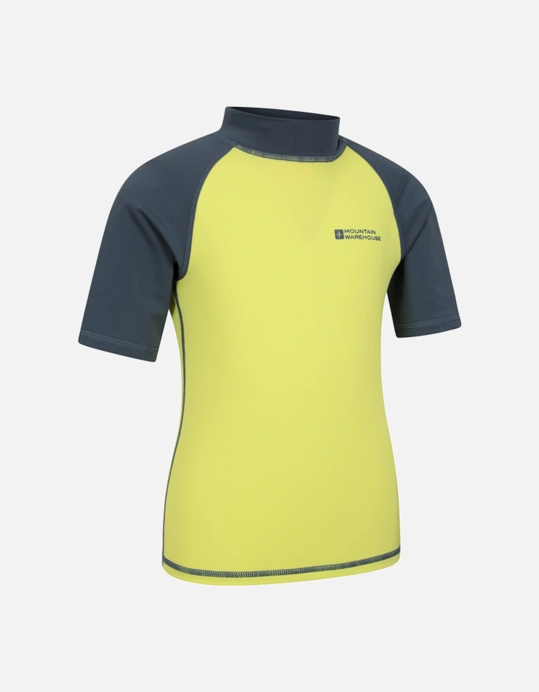 Childrens/Kids Sun Protective Short-Sleeved Swim Vest