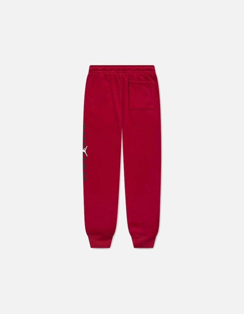 JORDAN RED JOGGING PANTS 95D666