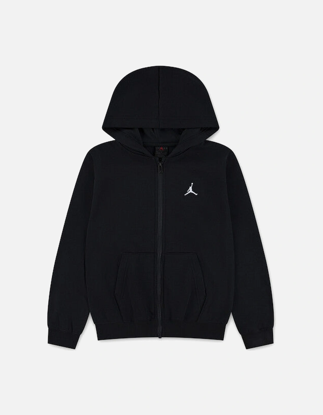 JORDAN BLACK BRIKLIN ZIP UP HOODED SWEATSHIRT 95F115, 4 of 3