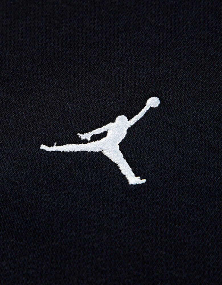 JORDAN BLACK BRIKLIN ZIP UP HOODED SWEATSHIRT 95F115