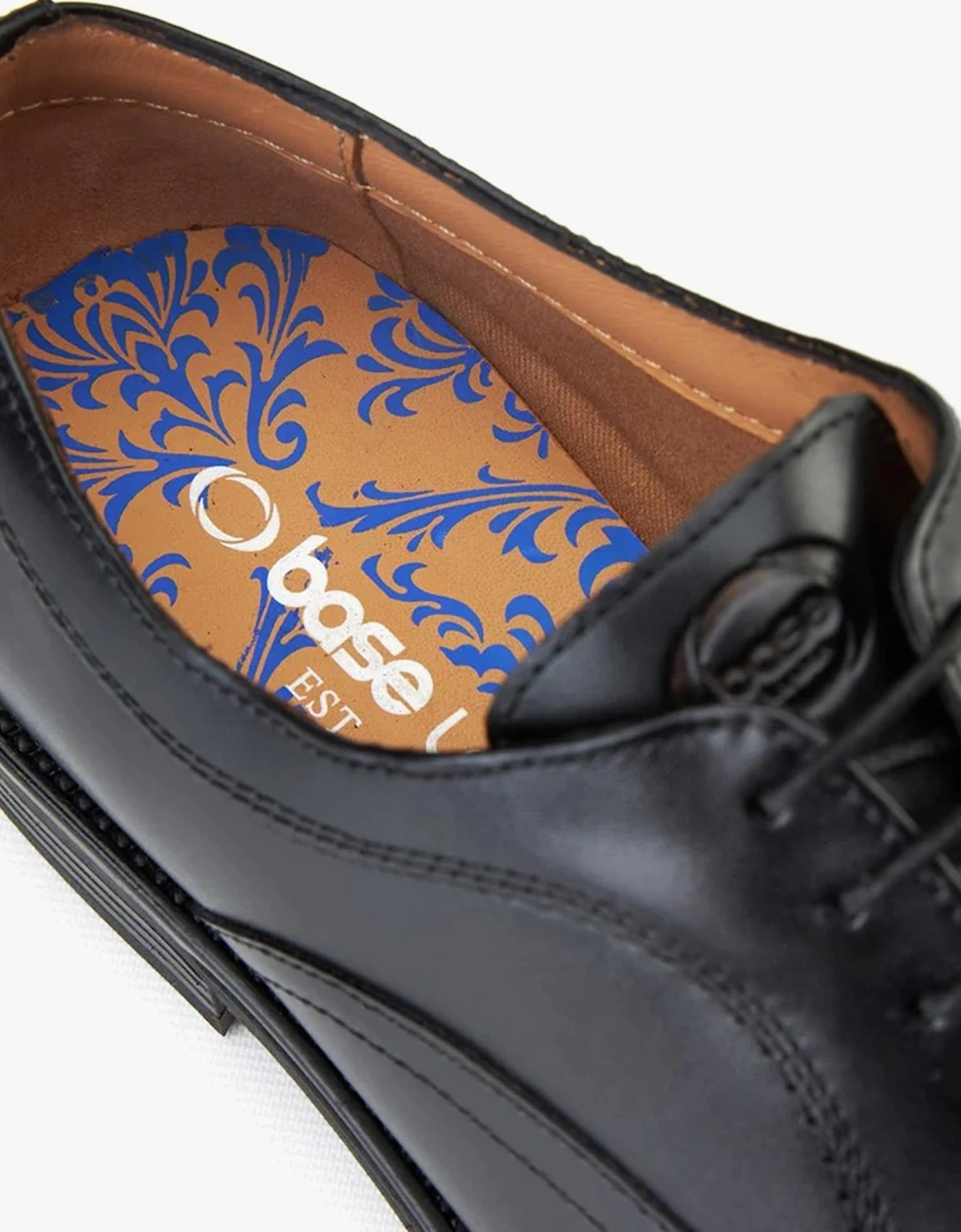 London LAPEL Mens Shoes Black