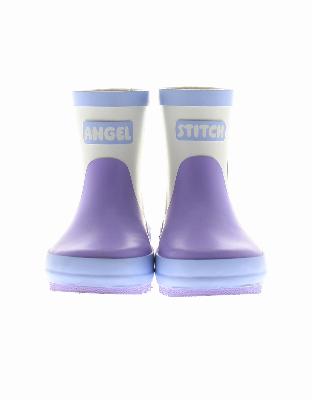 Younger Girls Wellies Solway purple UK Size