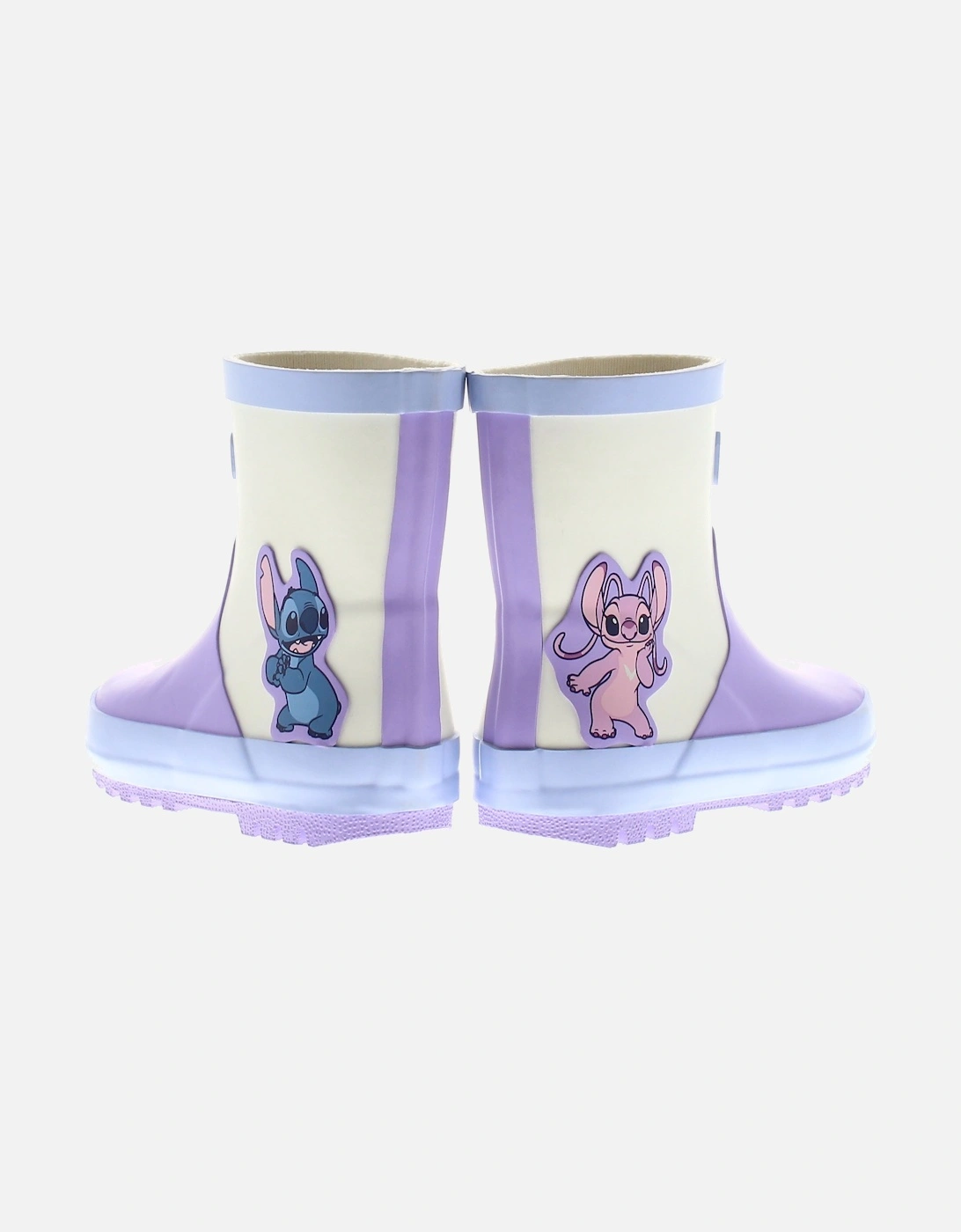 Younger Girls Wellies Solway purple UK Size